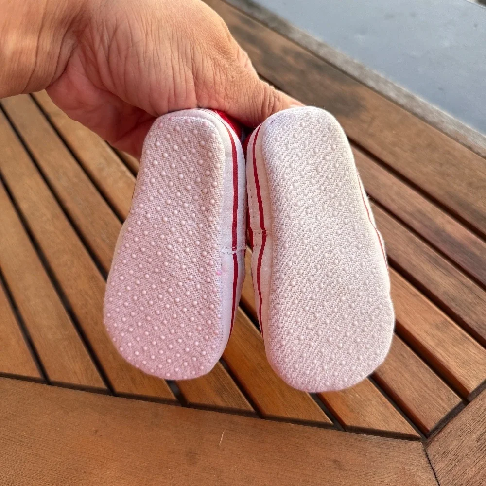 Ohio State Buckeyes Baby Shoes Infant Slip-On Sneakers Size 4